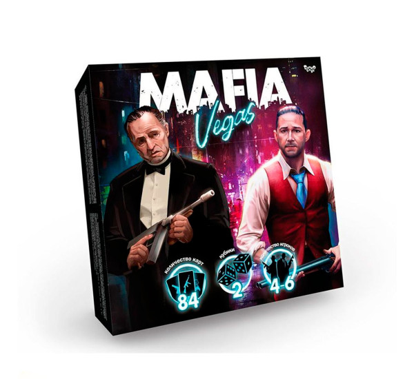 Настольная игра "Мафия Вегас" №0129RW-3
