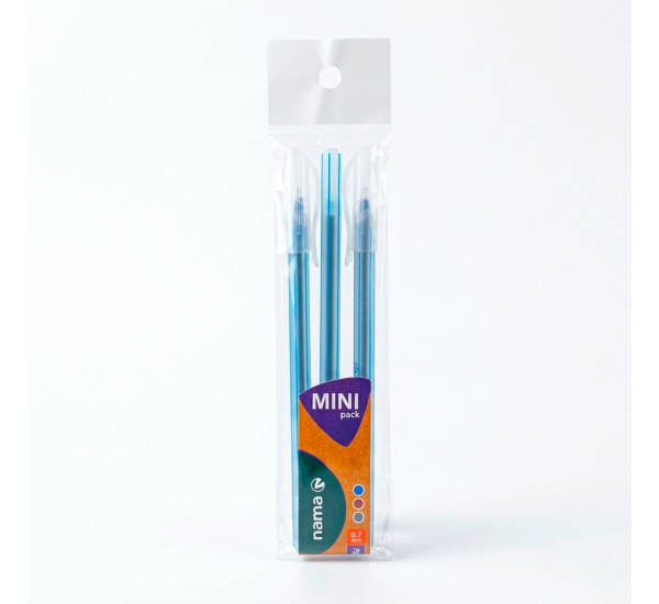 Ручка шариковая синяя Nama 3 шт