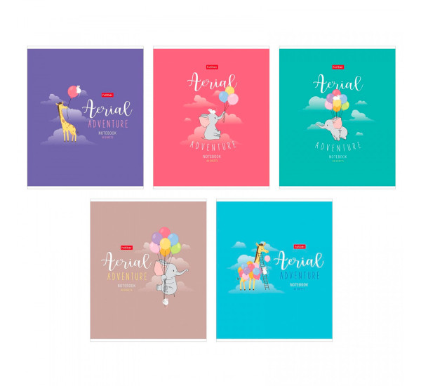 Тетрадь 48л А5ф клетка Воздушное путешествие