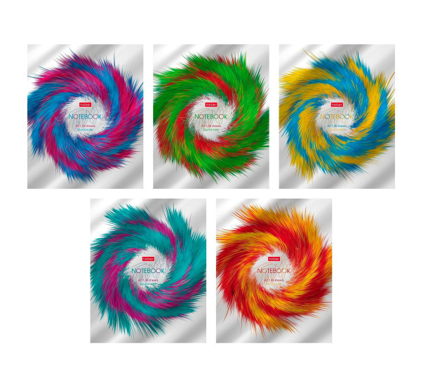 Тетрадь 48л А5ф клетка Головокружение