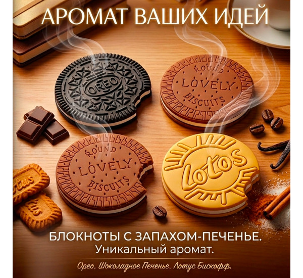 Блокнот Печенье с запахом