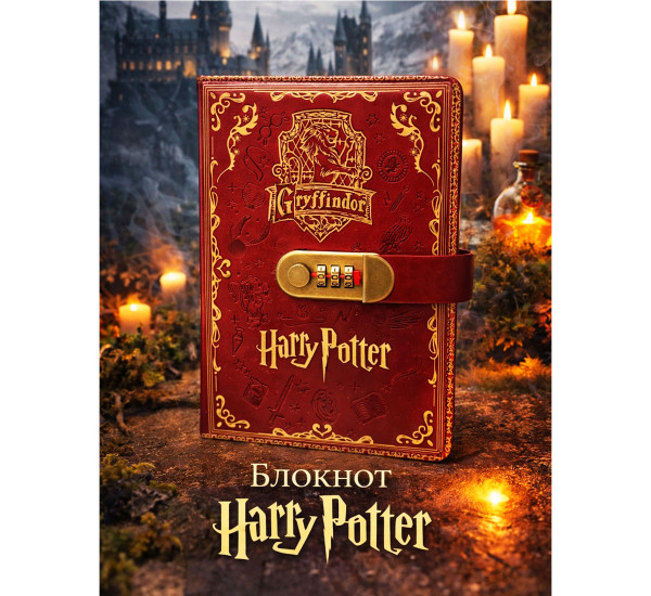 Блокнот с кодом Harry Potter