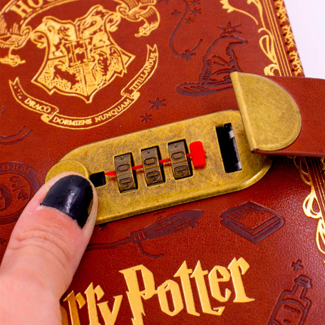 Блокнот с кодом Harry Potter