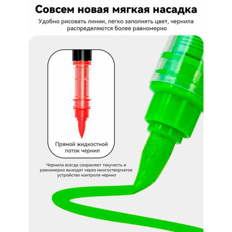 Маркеры акриловые 48 цв 1956-48