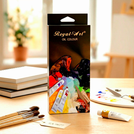 Маслянные краски 12 цв 12мл Royal-Art RО-1212