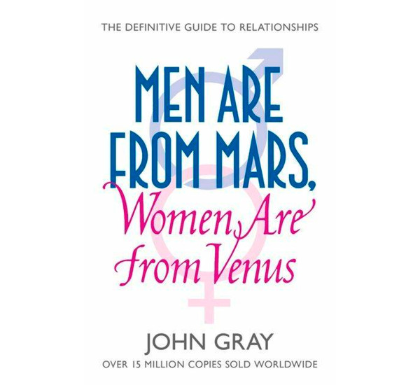 Men are from Mars Women are from Venus John Gray