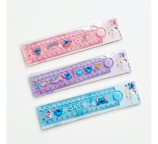 Линейка раскладная 30 см Stitch 500-5