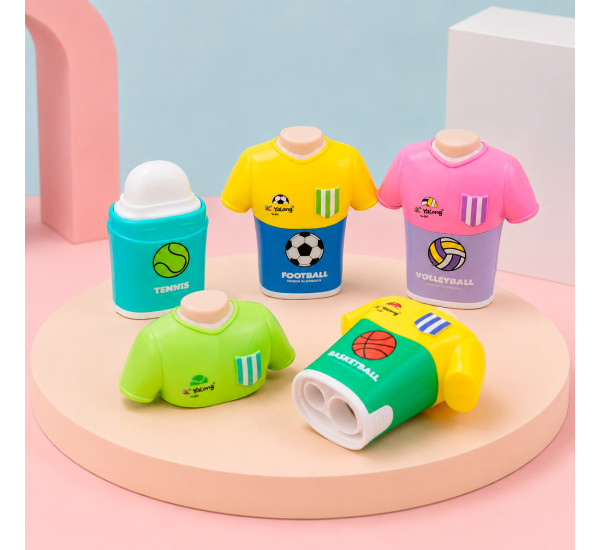 Точилка+стиралка Yalong 251636 Football