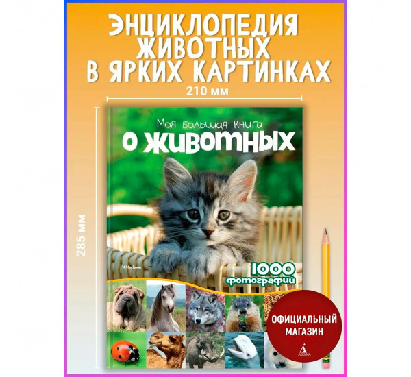 Моя большая книга о животных  Куйе Н.