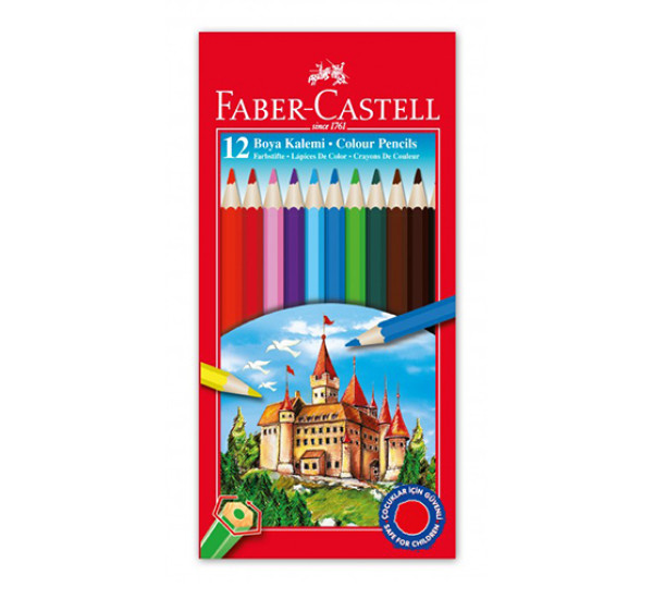 Карандаши 12 цв Faber-Castell 6312