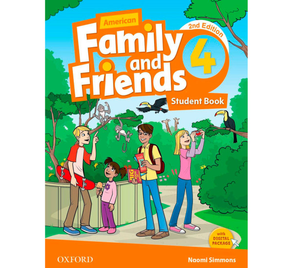 Family and Friends 4 2 edition class and workbook+CD