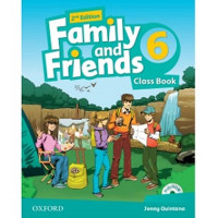 Family and Friends 6 2 edition class and workbook+CD
