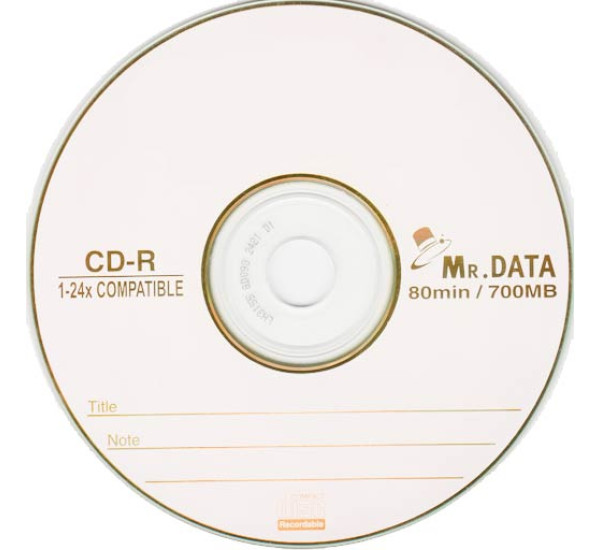 Диск CD-R 80min/700 mb